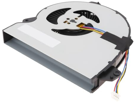 ECSiNG 1 Pack Ventilador CPU para Portátil 4 Pines 5 V 0,5 A Compatible con ASUS ROG Strix GL553 GL753 Serie