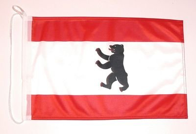 Bootsflagge Berlin Bootsfahne NEU Fahne Flagge