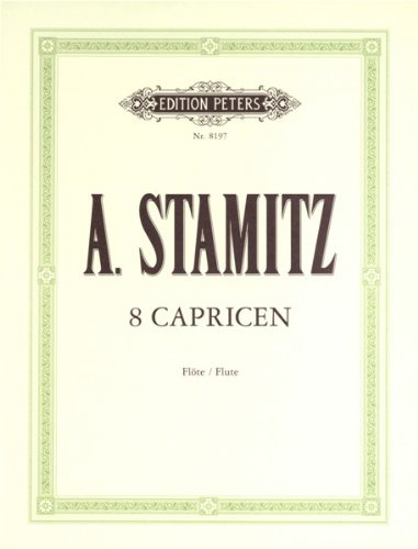 STAMITZ A. - Caprichos (8) para Flauta (Lebermann)