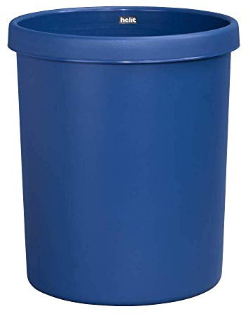helit Papierkorb blau 30,0 l