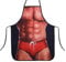 EQLEF Sexy Schürze, lustige Neuheit, Küchenschürze, Kochen, Grillen, Party, MuscleNerd-Schürze für Männer, Geschenk (Männer)