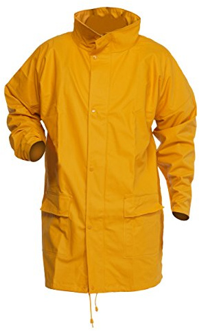 Logista Unisex 14276 PU Regenschutzjacke, Gelb, M EU