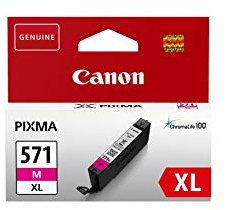 Canon CLI-571 XL M Druckertinte - Magenta hohe Reichweite 11 ml für PIXMA Tintenstrahldrucker ORIGINAL