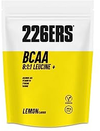 226ERS BCAA 8:1:1, Muskelregenerationspulver, Zitrone 1 x 300g | 8:1:1 Aminosäuren mit zusätzlicher Leucin-Ladung, mit Taurin, fördert die Muskelregeneration, glutenfrei, laktosefrei, vegan