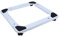 Carrello per lavatrice in alluminio. PORTATA MAX 150KG. Ideale per lavatrici, frigoriferi, lavastoviglie.