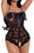 Crossdresser Lingerie for Men, Alt Clothes Sexy Bowknot Teddy Babydoll Lingerie Set for Women Bride Honeymoon Valentines Day Pullover Hoodies Black