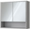 Vicco Armario con Espejo para baño Eliza, Gris, 70 x 65 cm con 2 Puertas