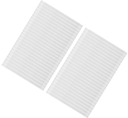 Generic Tiras de pegamento térmico EVA, tiras de pegamento termofusible, pegamento para encuadernación de libros de 10mm, tiras de encuadernación, 50 pcs