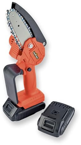 20V Cordless Rechargeable Mini Electric Handheld Saw for Wood Cutting Logs Branches | 2 Batteries | Small Compact