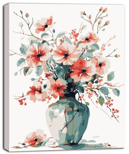 YAOYIN Pintar por Numeros Adultos Niños, DIY Pintura por Números Viene con Pintura Acrilica y Pincel, Manualidades Adultos Pintar por Números de 5 6 7 8 9 10 11 Años Niña y Niño 40X50cm(Sin Marco)