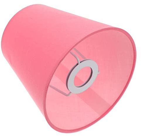 Mikikit Trommellampenschirme Stoff-Tischleuchte Schützender Hängender Desktop-E14-Lampenschirm Für Nachttisch-Ersatzlampenschirmdekor