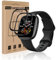 REROXE 2 Stück Schutzfolie für Panzerglas für Fitbit Versa 3/Fitbit Sense/Fitbit Sense 2, 3D Volle Abdeckung Anti-Kratzer Fitbit Versa 3 Displayschutzfolie, Ultra Transparent Fitbit Sense Schutzglas