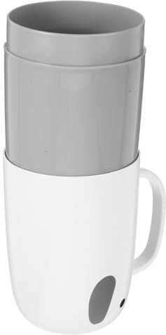 KOMBIUDA Reiseetui Für Zahnbürsten Und Zahnpasta Tragbarer Zahnbürstenhalter Aus Robustem Kunststoff Großer Stauraum Multifunktionaler Reisebecher Für Schule Und Outdoor