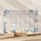 MeinBaby123® Stundenplan aus Acryl abwischbar inkl. Holzhalterung | Einschulung | Schulanfang Geschenk | Wochenplan | Jungs & Mädchen | Stundenplan Unterwasserwelt | Meerestiere | Wal, Delfin