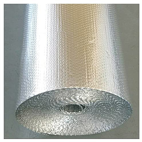 MYRDBT Heizkörperreflektorfolie, wärmereflektierende Heizkörper-Isolierfolie, 4–5 mm, Selbstklebende Luftpolster-Isolierfolie für Schuppen, Garagentor, Boden, Dach