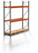 REGALWERK Palettenregal Artus - Grundregal mit 3 Ebenen - Fachlast 3.000 kg - 3.000 x 2.700 x 800 mm (HxBxT) - Schwerlastregal