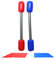 Generisch Aufblasbares Gladiator Spiel Set, Schläger-Set Ist Aufblasbar für Kinder und Erwachsene für Partys Am Im Freien, Große Aufblasbare Duellspielzeug für Garten