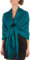 Sakkas 70 X 28 Paisley Selbst-Design Schal/Wrap/Stole - Sea Green