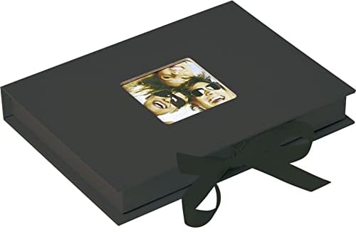 walther design Aufbewahrungsboxen schwarz mit Cover-Ausstanzung, Fun FB-112-B