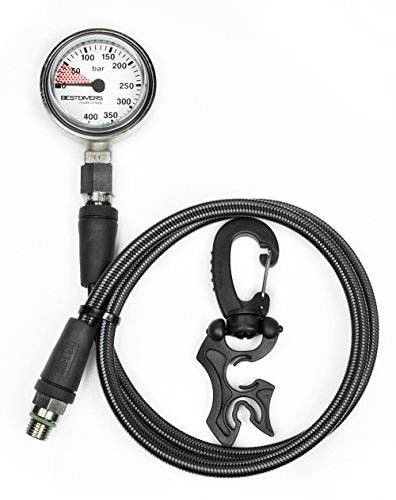 Best Divers Ab0770 Manometro Sub, Acciaio Inox, 4.5 x 2 cm