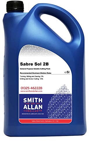 Smith & Allan Sabre Sol 2B Soluble Cutting Oil : Size - 5LT
