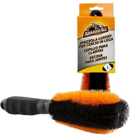 ARMOR ALL Spazzola Luxury per Cerchi in Lega Extra Morbida con Manico Ergonomico, GAA40083SPI