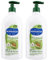 Monsavon Gel Douche Femme 100% essentiel Lait & Amande Douce (Lot de 2x750ml)