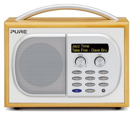 PURE EVOKE-1S Radio Portable Dab/FM - Couleur : érable