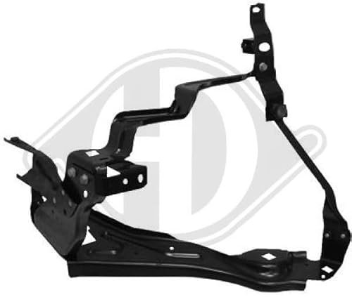 DIEDERICHS 1672012 Scheinwerferaufnahme Rechts Stahl