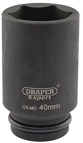 Draper Expert 5071 40 mm 3/4 - Couple élevé-choc profond 6 Pans Empreinte