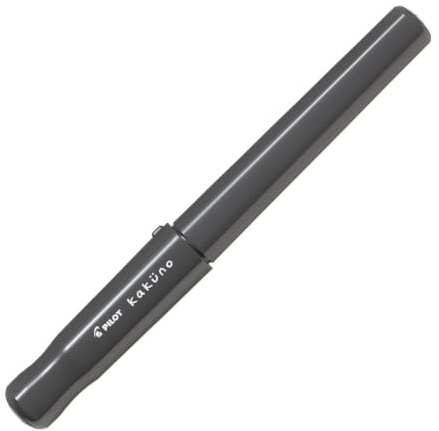 Pilot Kakuno Fountain Pen of Biginners, Medium Nib, Glay Body (FKA-1SR-GYM)