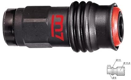 RACCORD RAPIDE COUPLEUR AIR DE SECURITE 1/4 FEMELLE