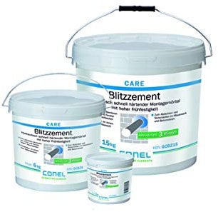 Care Blitz cemento 15 kg secchio, abbindezeit circa 3 minuti