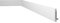 C12 DECOFLAIR Plinthe Polystyrène HD 110 x 15 x 2000 - 1 pièce