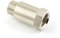 Fittingstore - Gewindeverlängerungen mit zylindrischem Außen- und Innengewinde Messing/vernickelt Edelstahl Fittinge Doppelnippel (Messing vernickelt - G 1/4 (Länge: 43 mm))