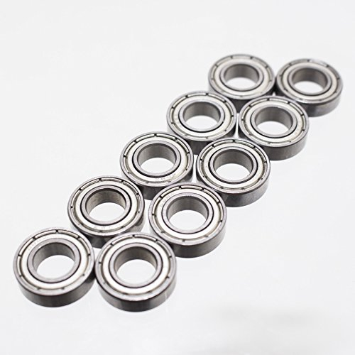 10 x Kugellager 16 x 8 x 5 mm 688 ZZ = 2Z Rillenkugellager Metallabschirmung