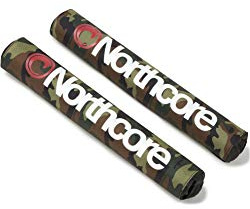 Northcore Surfing and Watersports Accessories - Roof Rack Bar Pads - Camo - Waterproof Sprayproof