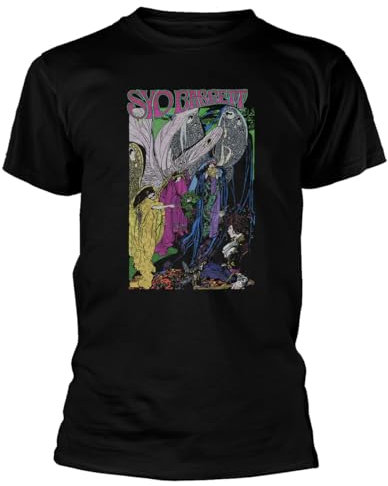 Syd Barrett Unisex T-Shirt Fairies Multicoloured