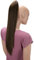 CAISHA 60cm Glatt Pferdeschwanz Mit Butterflyklammer Haarteil Zopf Hitzebeständig Haarverlängerung Hellbraun H622