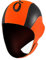 ORCA Muta in Neoprene Cuffia da Nuoto Cappello - Hi-Vis Arancione - Materiali - 100% Neoprene