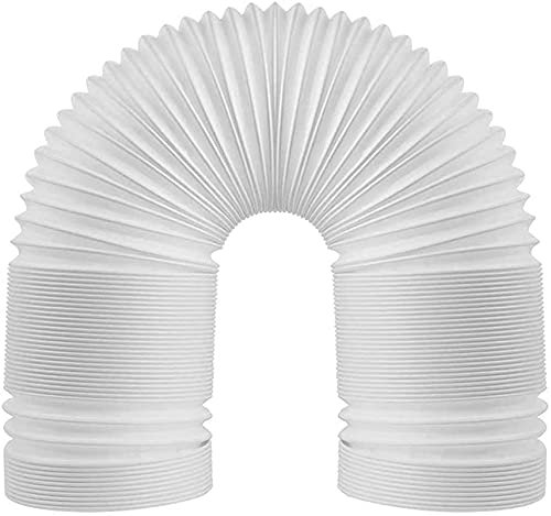 Universal Air Conditioner Exhaust Hose 5 Inch Diameter, Adjustable Hose Pipe PVC Duct Extension, Portable Air Conditioner Extension Kit, 59 Inch Length, Type A
