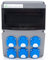 ELS Elektrotechnika Stromverteiler Wandverteiler 6x230V Schuko. Baustromverteiler für Indoor/Outdoor-Bereich, Werkstätten und Fabriken, Schaltschrank zur Bestückung mit modularen Geräten, Leergehäuse