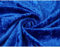 Shiny Crushed Velvet Fabric Premium Quality Velour Stretch Fancy Prom Dress Material Soft Furnishing 59 Extra Wide (Sold by The Metre) (Royal Blue)