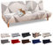 Lydevo Sofabezug ohne Armlehnen 3 Sitzer Sofabettüberzug Stretch Armlehne Sofabettüberzug Sofabezug Armlos Clic Clac Elastisch Couchbezug Futon für Klappcouch ohne Armlehnen,Weiße Linie
