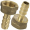 AERZETIX - C60604 - Lot de 2 Raccords femelles cannelés 3/8 pour tuyau de Ø10 mm - filetage interne - pour clé 20 mm - adaptateur connecteur système circuit d'irrigation arrosage pompe - en laiton