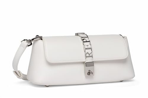 Replay Damen Handtasche Klein, Optical White 001 (Weiß), Onesize