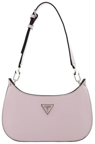 GUESS Meridian Mini Top Zip Shoulder Bag Light Rose
