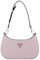 GUESS Meridian Mini Top Zip Shoulder Bag Light Rose