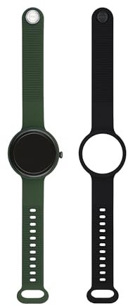 HIP HOP Orologio DONNA HERO.NEXT quadrante MONO-COLORE NERO movimento SMARTWATCH SMARTMODULE e CINTURINO SILICONE VERDE, NERO HWU1198