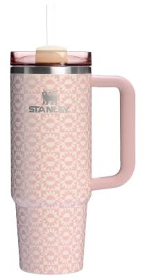 STANLEY 1913 Quencher H2.0 FlowState Tumbler 0.89L - Peach Whip Sunflower